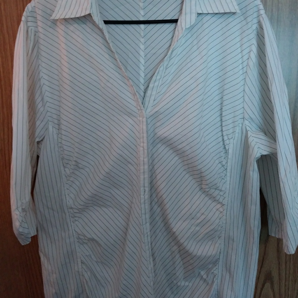 Stretch button down shirt